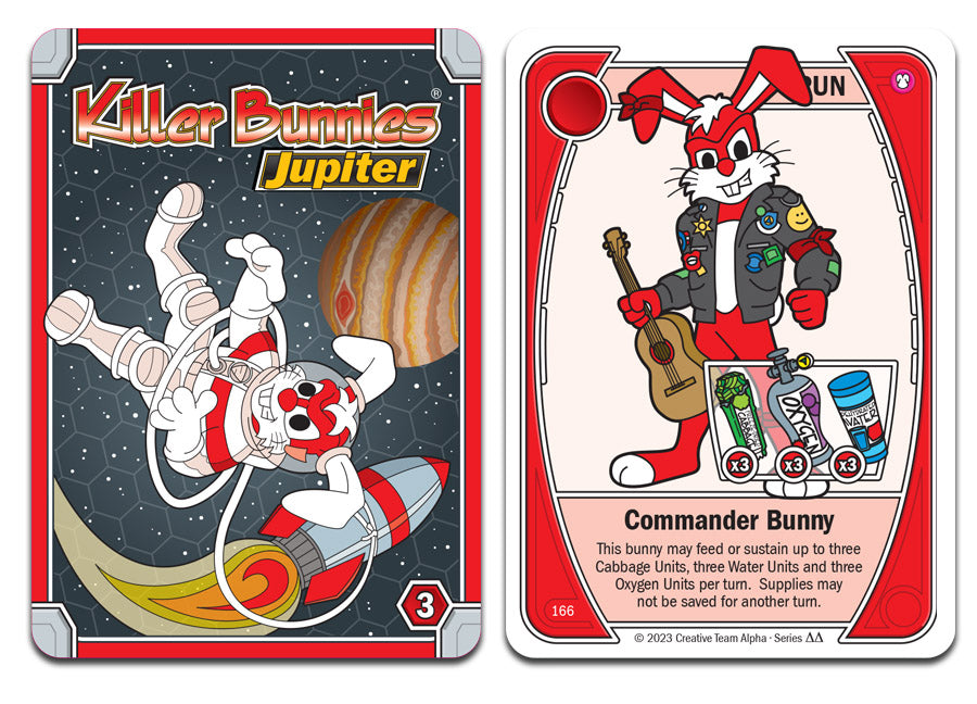 Killer Bunnies: Jupiter Red Booster Expansion